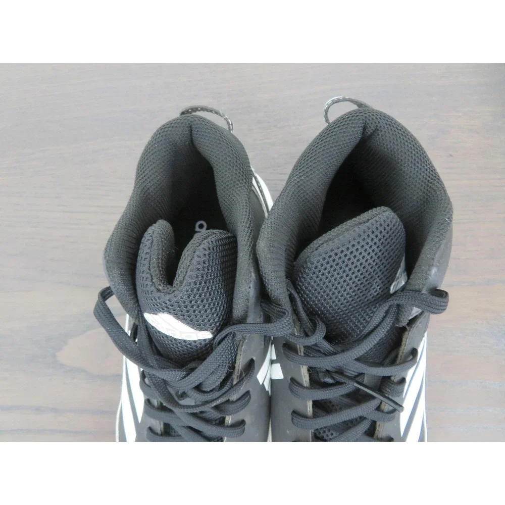 Adidas Icon 7 Mid MD Baseball Cleats Mens 9.5 Black Baseball Cleats S23922